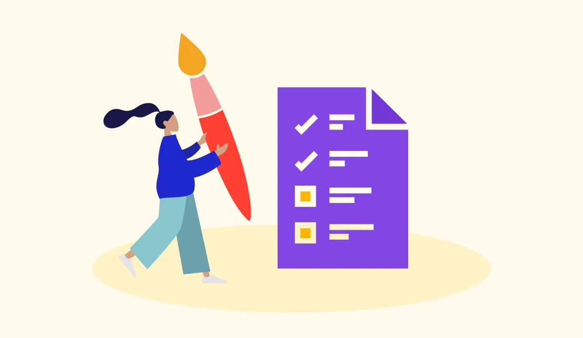 Get your portfolio ready for take off with this checklist.