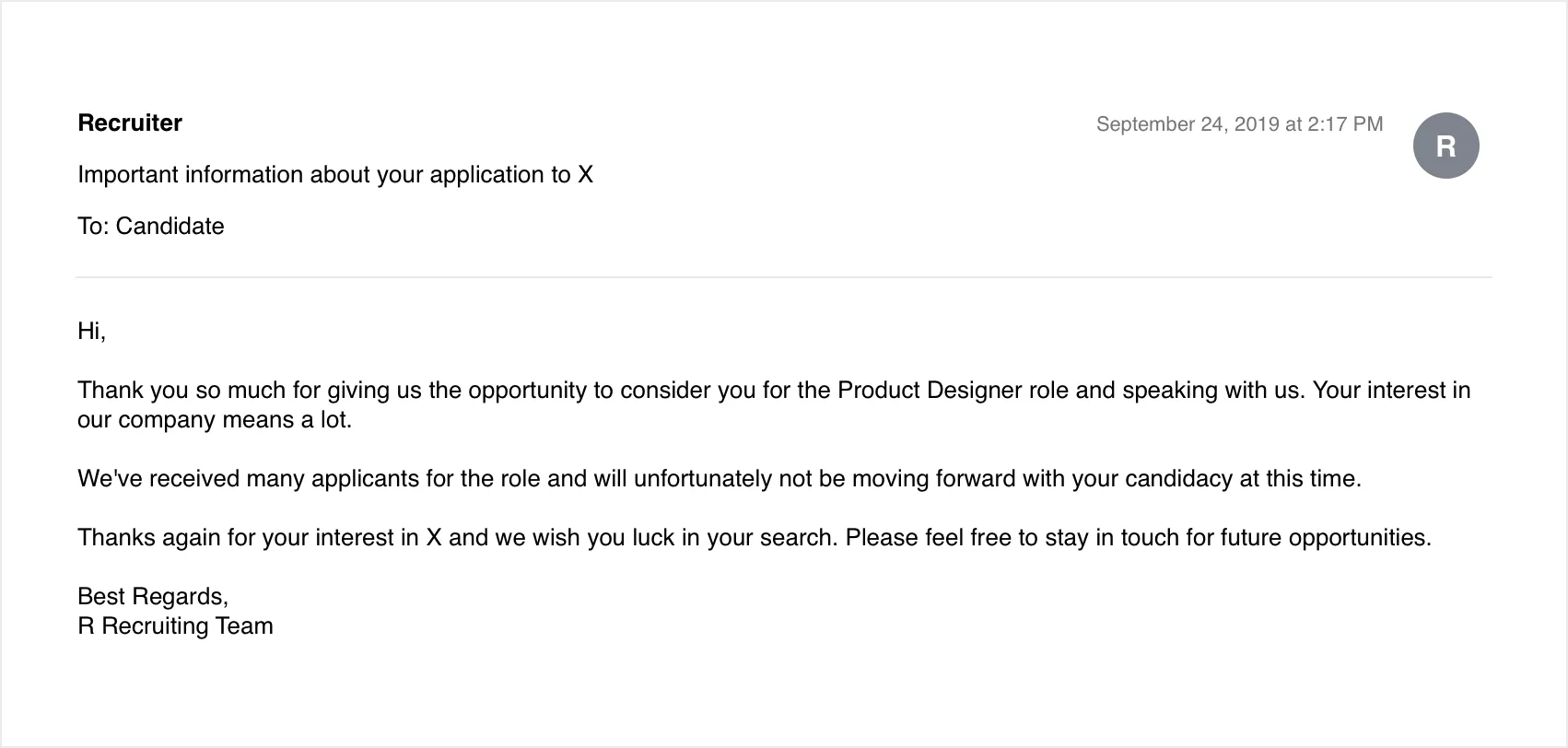 So you might get this generic, cryptic email 🤔