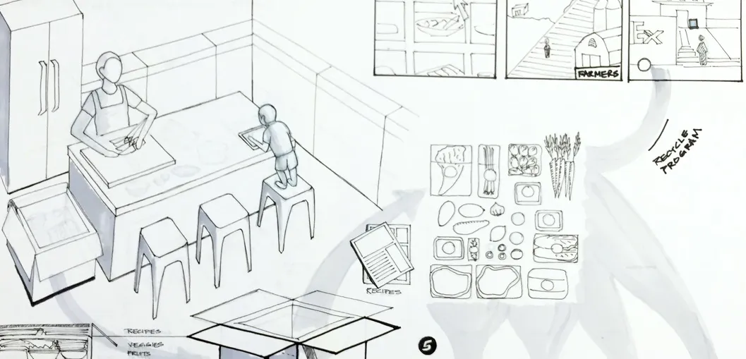 Design craft and high quality work output is a key skill for designers (but not the only skill). Sketch by the multi-talented Catherine Shen