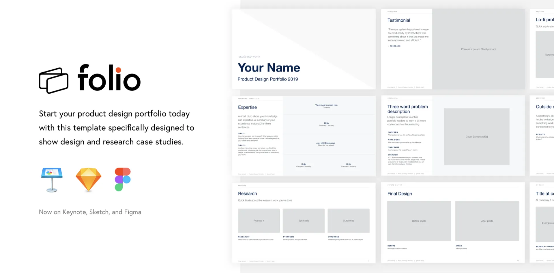 Accelerate your case studies with folio.