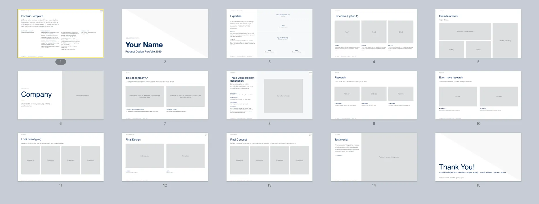 Download folio for free and get started today